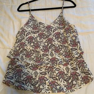 Francesca’s Printed Tank Top